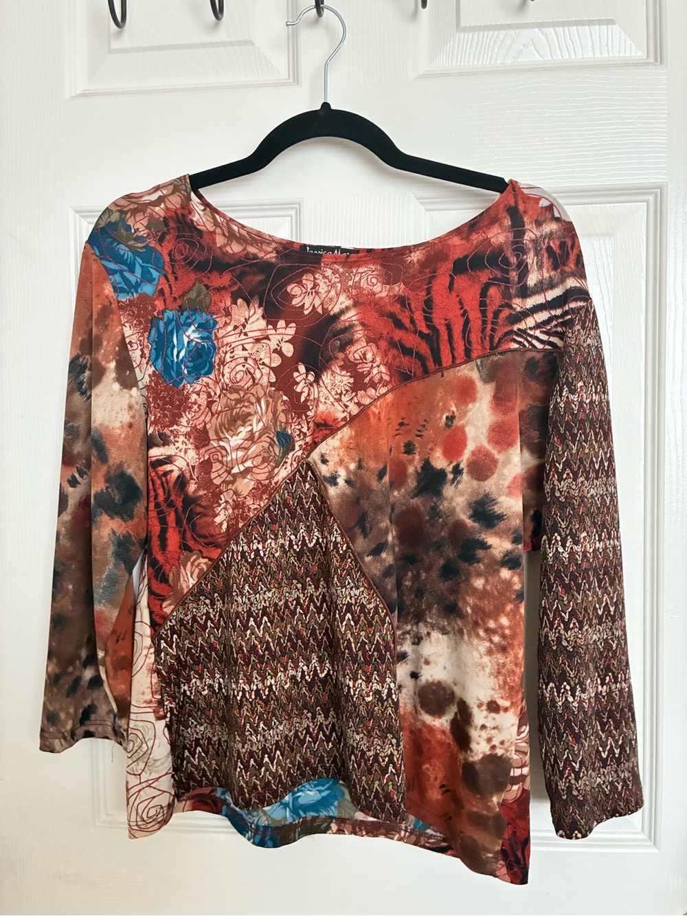 Vintage Y2K Abstract Top